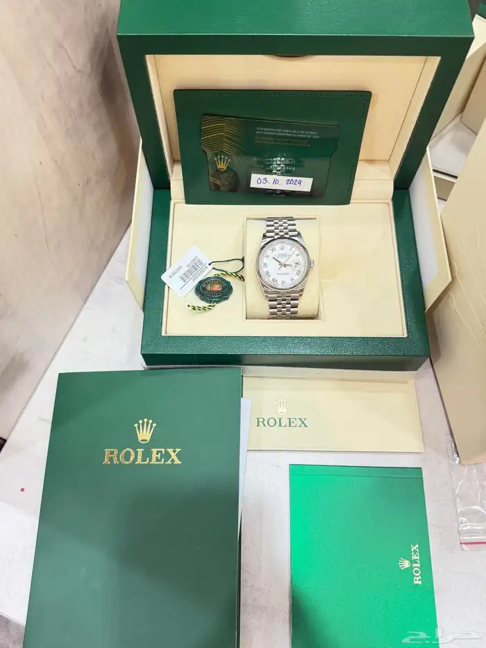 ساعه رولكس اصليه 36 3