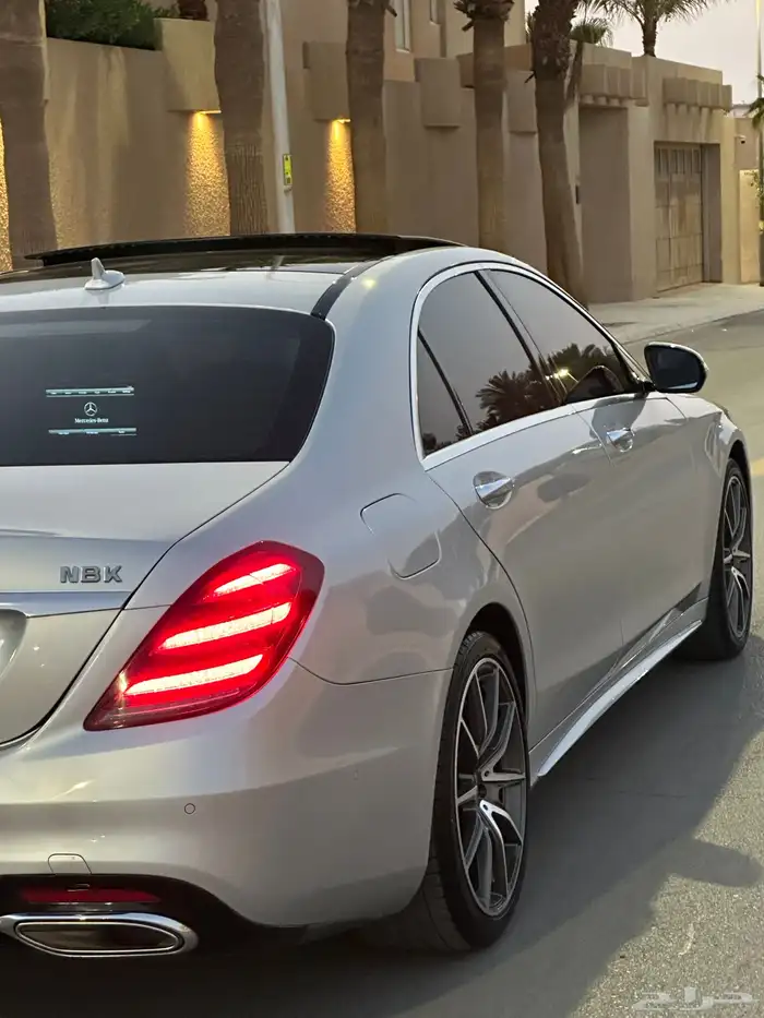 مرسيدس S450 مخزن ماشي 48 الف فقط بدي وكاله 30