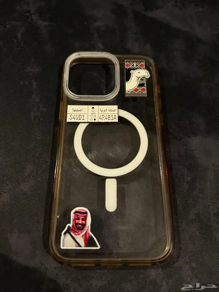 كفر ايفون 16 برو ماكس شفاف 1