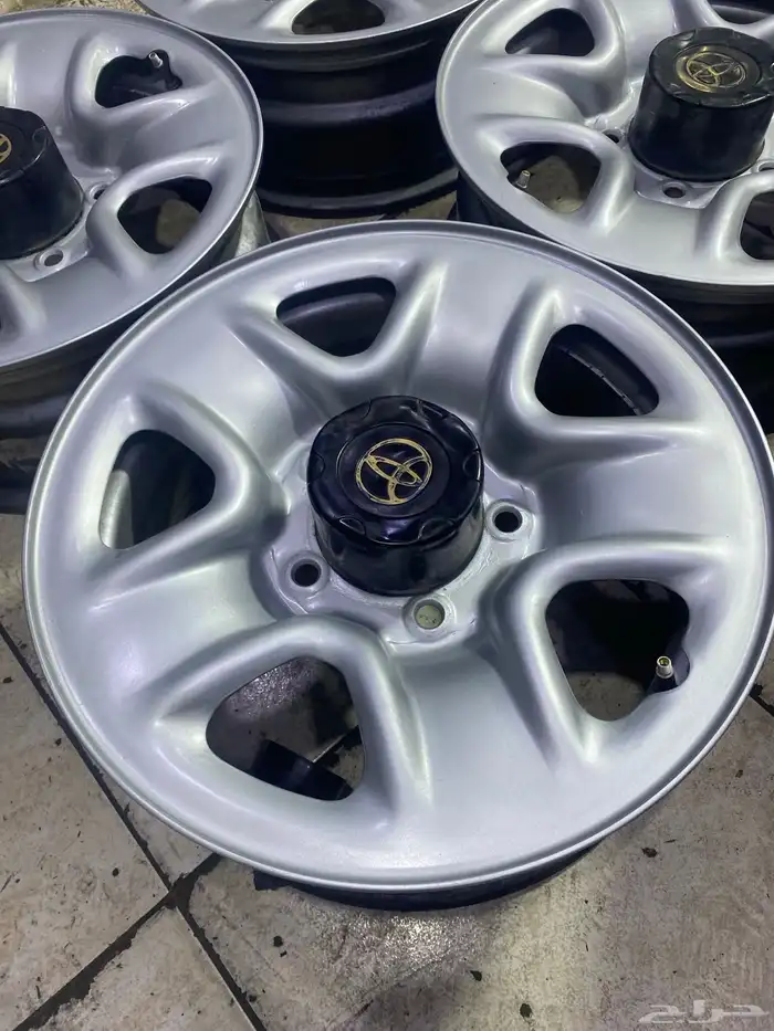 طقم جنوط ديازل 7 هنش مقاس 17 اصليه وكاله معا أكوابها 0