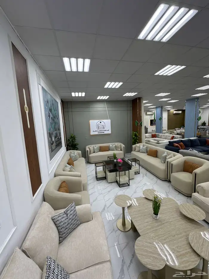 طقم كنب 13 شخص نظام تركي ضمان ست سنوات خشب أسفنج 7