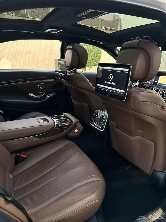مرسيدس S450 مخزن ماشي 48 الف فقط بدي وكاله 14