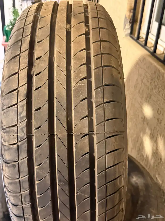 جنوط مع طقم كفرات تايلندا جديده 0