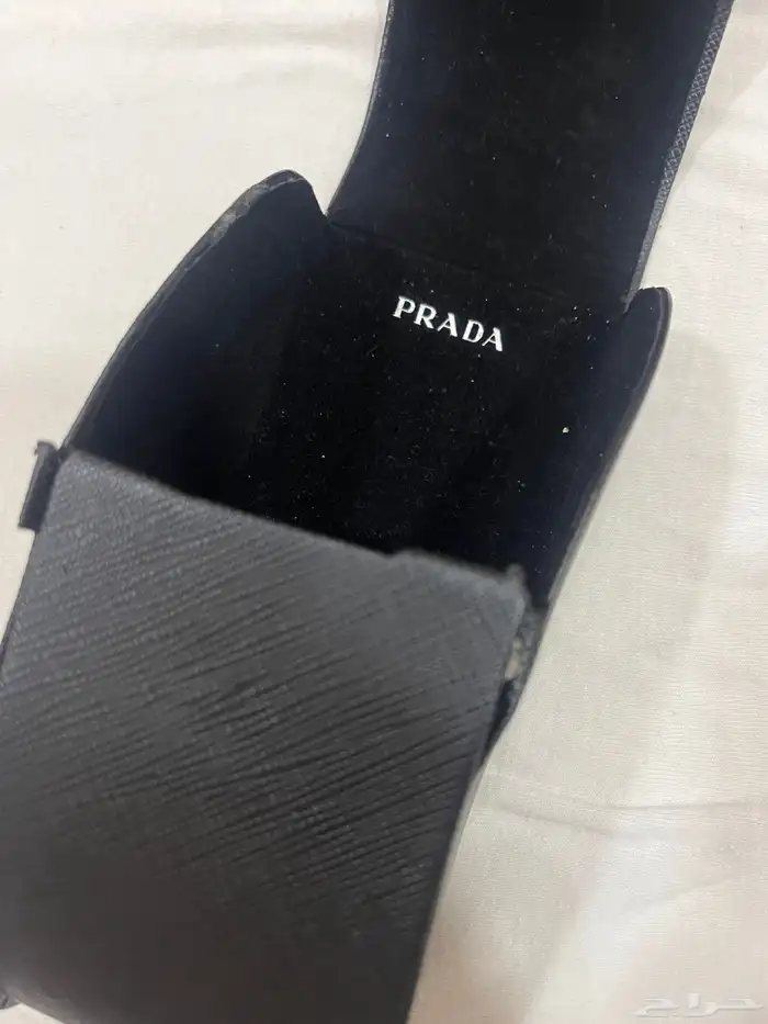 نظارة Prada أصلية نادرة - لون ذهبي   أسود - فخمة جدا 8