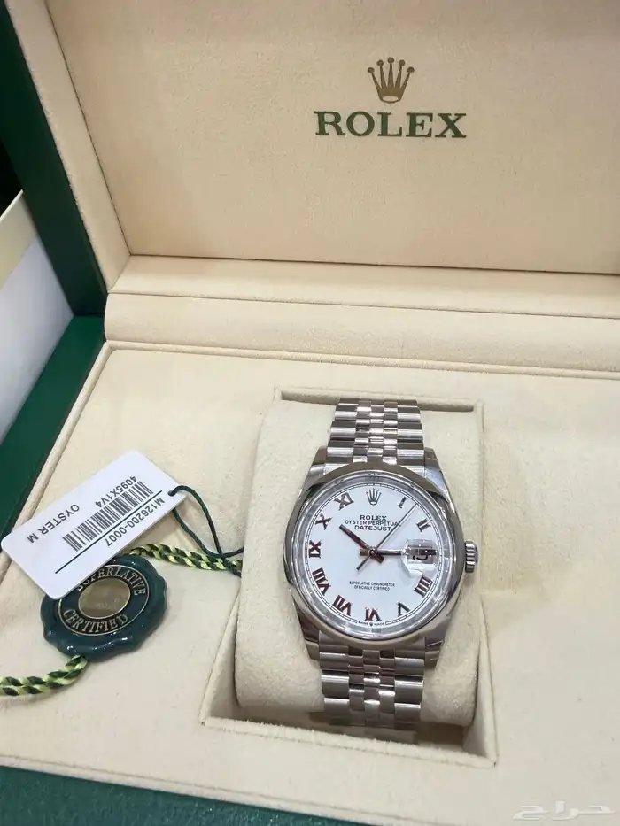 ساعه رولكس اصليه 36 0