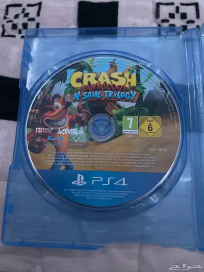 شريط كراش الاصلي نسخه PS4 index