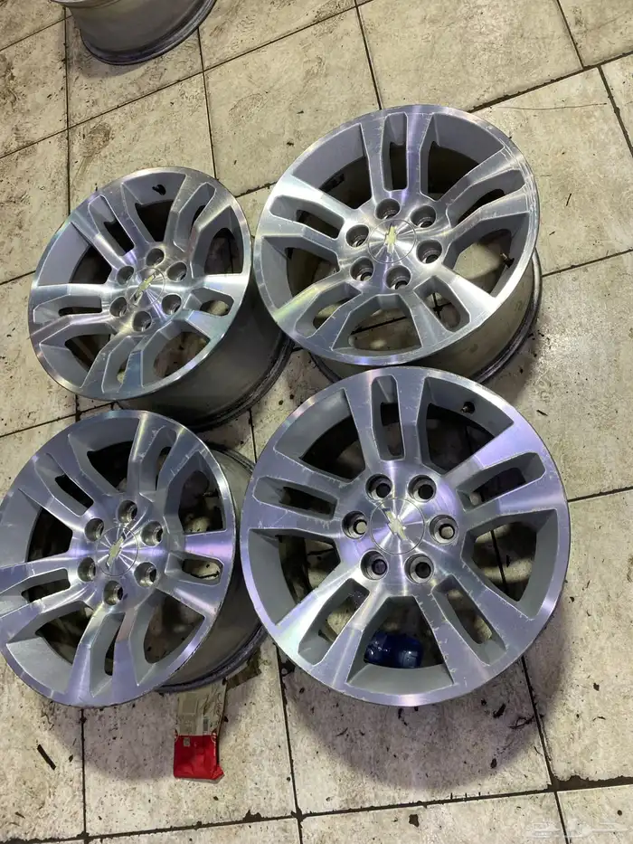 طقم جنوط تاهو 2016 مقاس 18اصليه وكاله بلمعه الوكاله 2