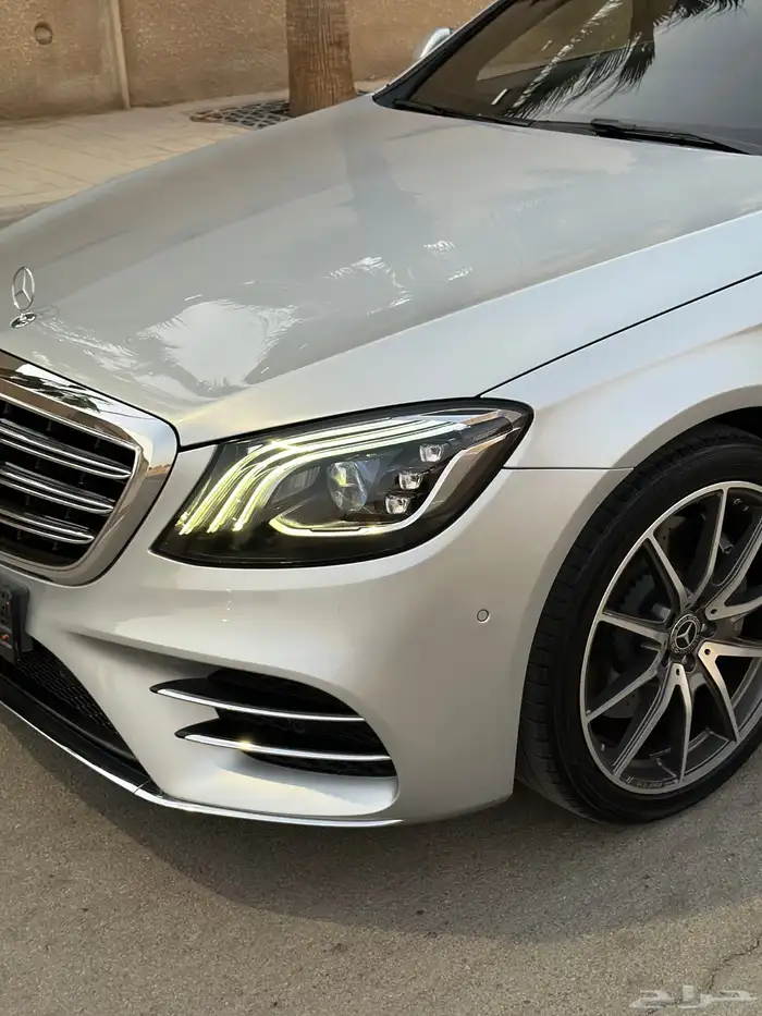 مرسيدس S450 مخزن ماشي 48 الف فقط بدي وكاله 3