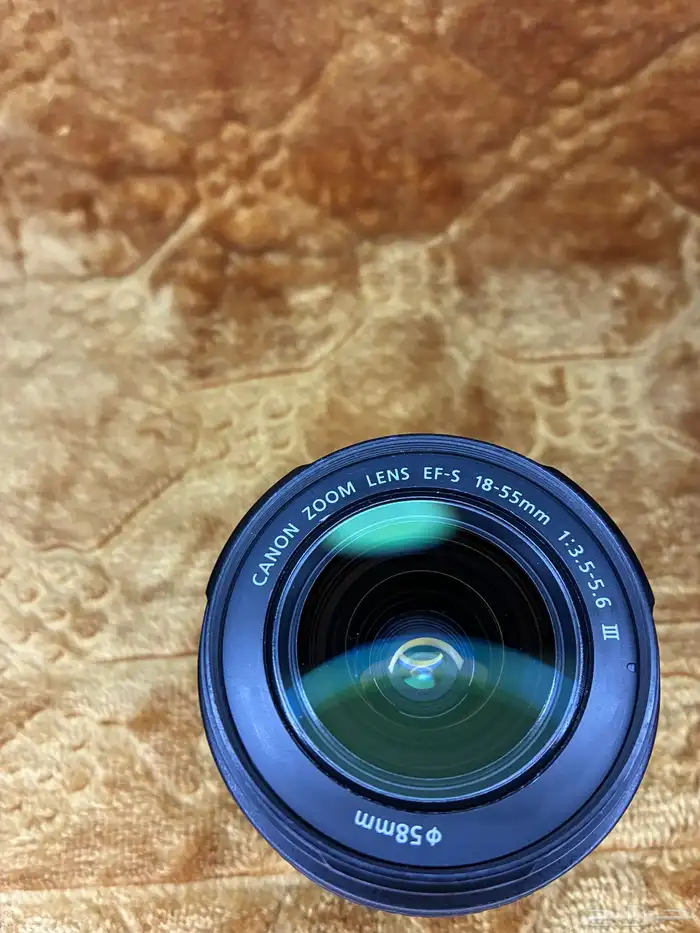 عدسة كانون  CANON ZOOM LENS EF-S 18-55mm 2