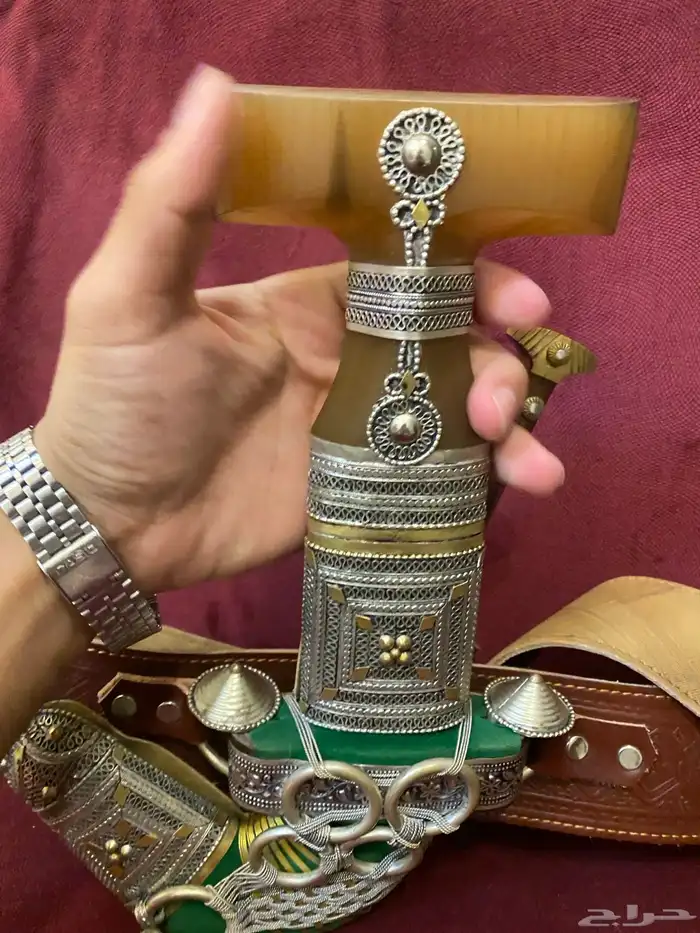 خنجر حك زراف مطرح 6 اصابع 2