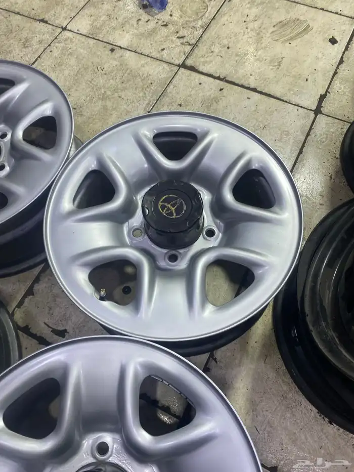 طقم جنوط ديازل 7 هنش مقاس 17 اصليه وكاله معا أكوابها 3