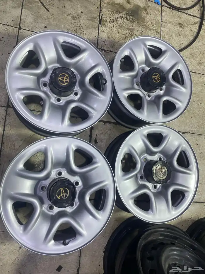 طقم جنوط ديازل 7 هنش مقاس 17 اصليه وكاله معا أكوابها 8