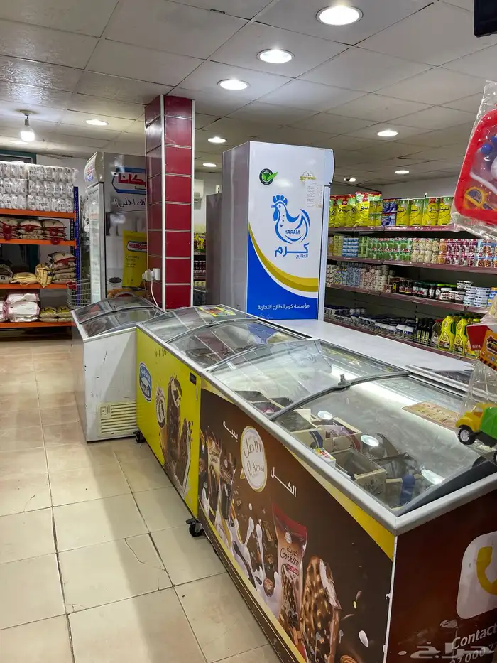 سوبر ماركت للتقبيل او للبيع بكامل اغراضه في سبت الجارة 8