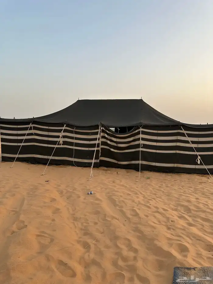مخيم للبيع بيت شعر 5x8 عامودين خيمه 4x6 خيمه عامود 4x4 0