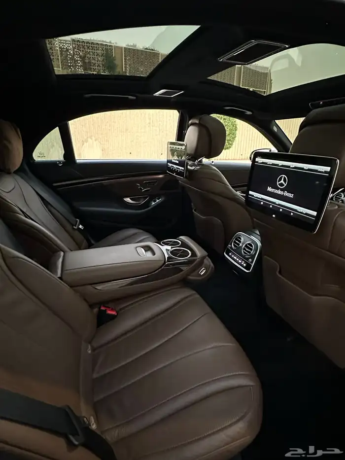 مرسيدس S450 مخزن ماشي 48 الف فقط بدي وكاله 16