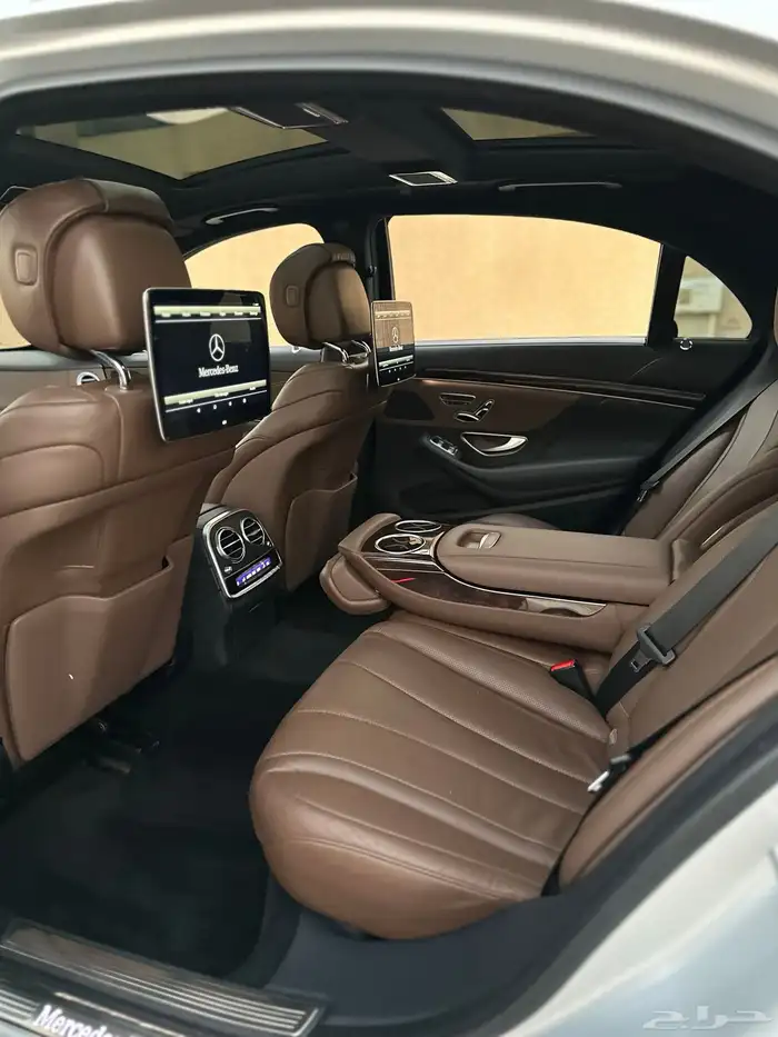 مرسيدس S450 مخزن ماشي 48 الف فقط بدي وكاله 23