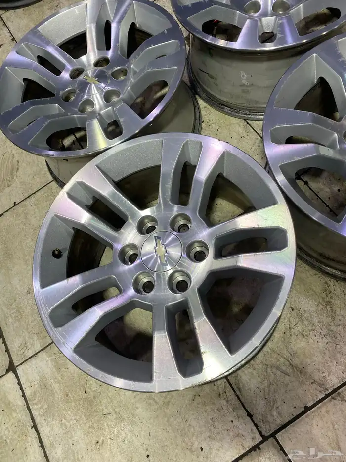 طقم جنوط تاهو 2016 مقاس 18اصليه وكاله بلمعه الوكاله 3