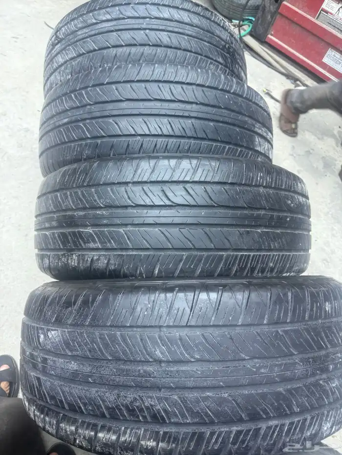 جنوط جيب لاند كروزر تورنج مقاس 20 مع كفرات دنلوب 12