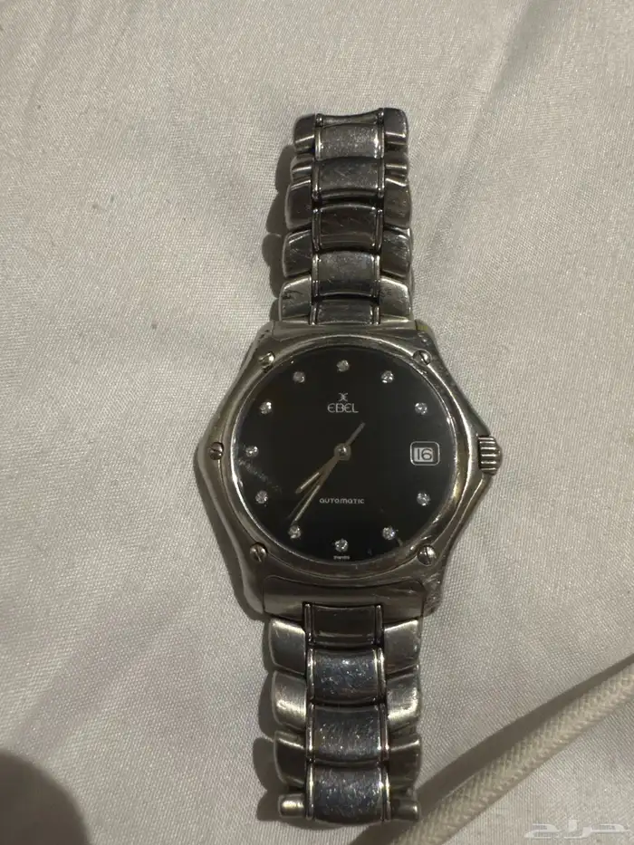 ساعة ألماس كلاسيكية للبيع مستخدمه 4