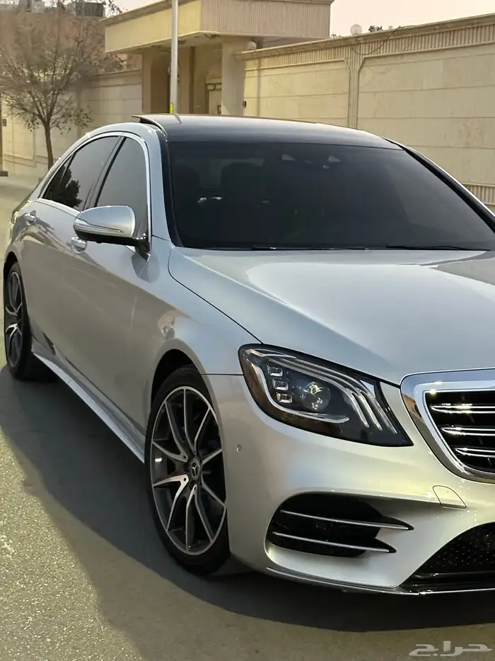 مرسيدس S450 مخزن ماشي 48 الف فقط بدي وكاله 47