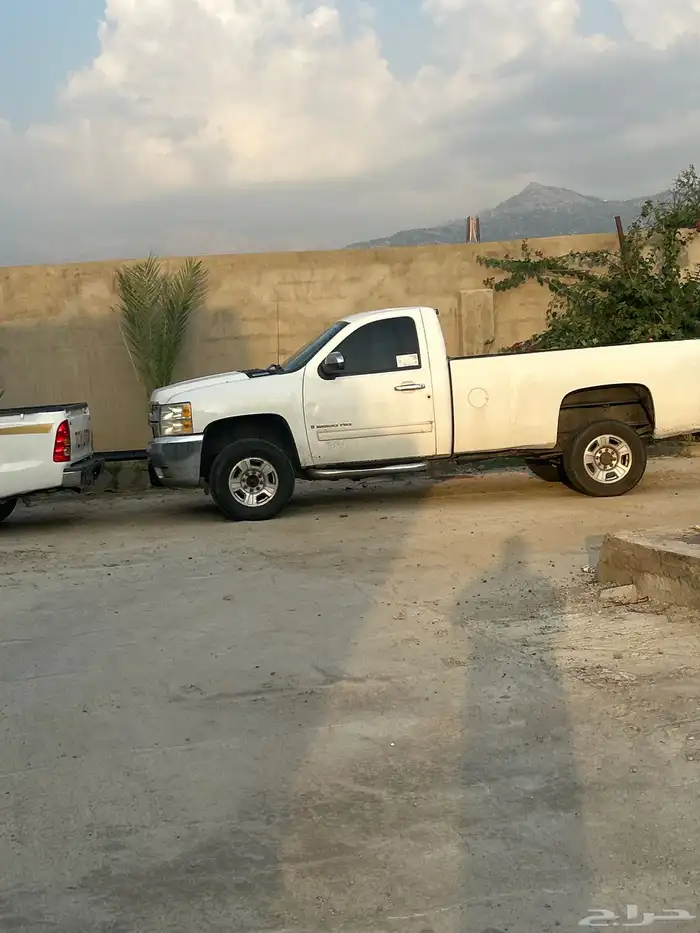 حوض HD سلفرادو 8 مسمار غماره ابيض دبل شاصي طووويل شرط 1