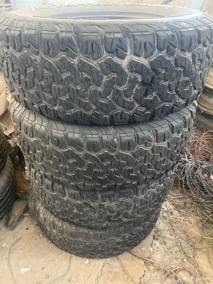 كفرات مستعمله 2021 حجري17مقاس 0