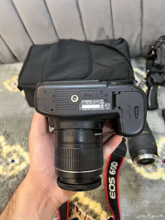 كاميرا كانون 60D مع معدات تصوير بسعر مناسب 3