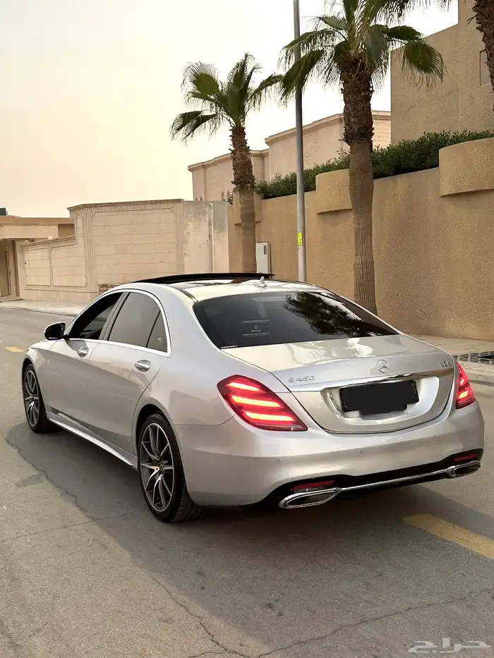 مرسيدس S450 مخزن ماشي 48 الف فقط بدي وكاله 8