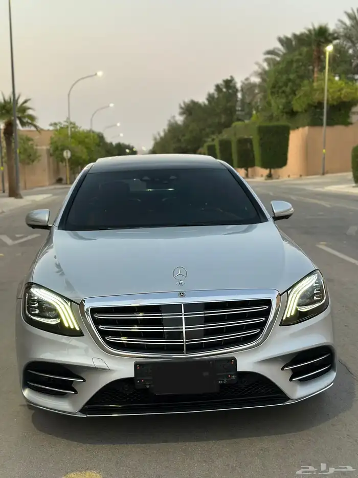 مرسيدس S450 مخزن ماشي 48 الف فقط بدي وكاله 5