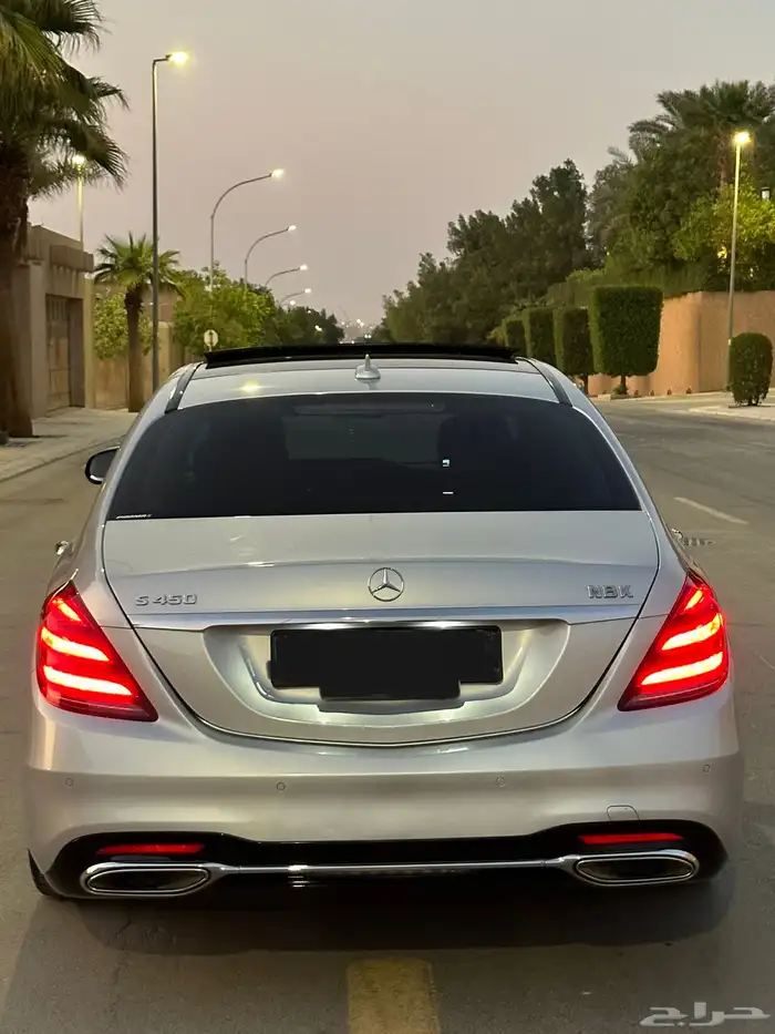 مرسيدس S450 مخزن ماشي 48 الف فقط بدي وكاله 29