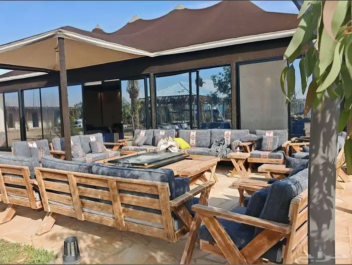 خيام بيوت شعر ملكي خيام الصقور خيام ومجالس قرميد تلبيس 1