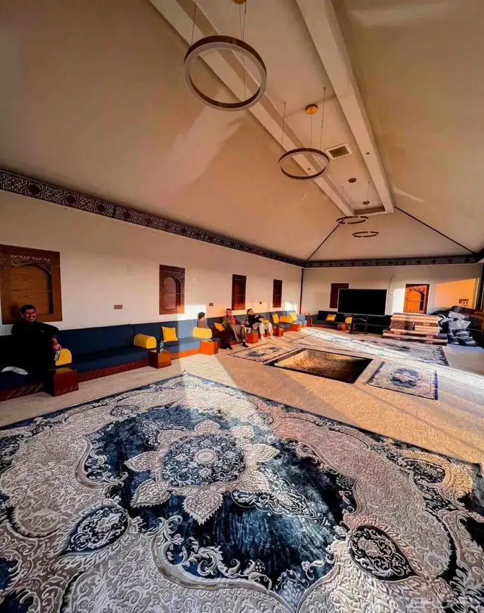 خيام بيوت شعر ملكي خيام الصقور خيام ومجالس قرميد تلبيس 2