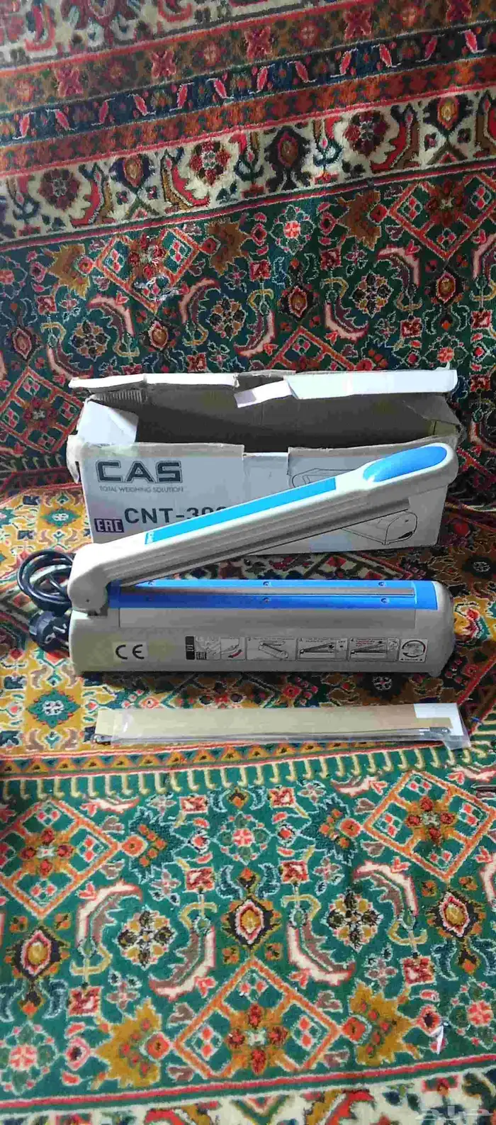 مكينه لحام أكياس بلاستيك لحفظ الطعام جديدة 0