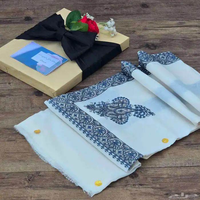 شال كشمير مطرز صوف 29