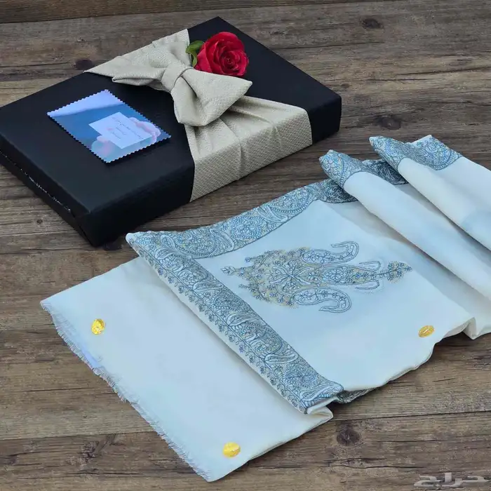 شال كشمير مطرز صوف 26