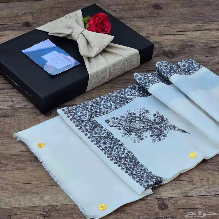 شال كشمير مطرز صوف 20