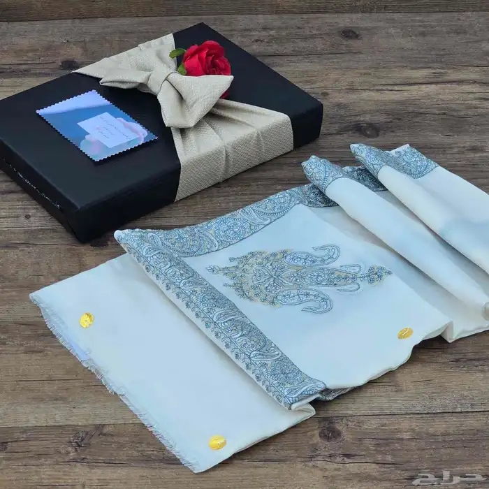 شال كشمير مطرز صوف 27