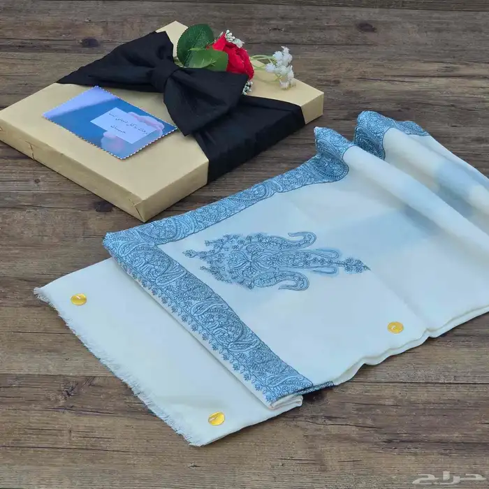 شال كشمير مطرز صوف 28