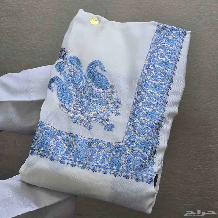 شال كشمير مطرز صوف 6