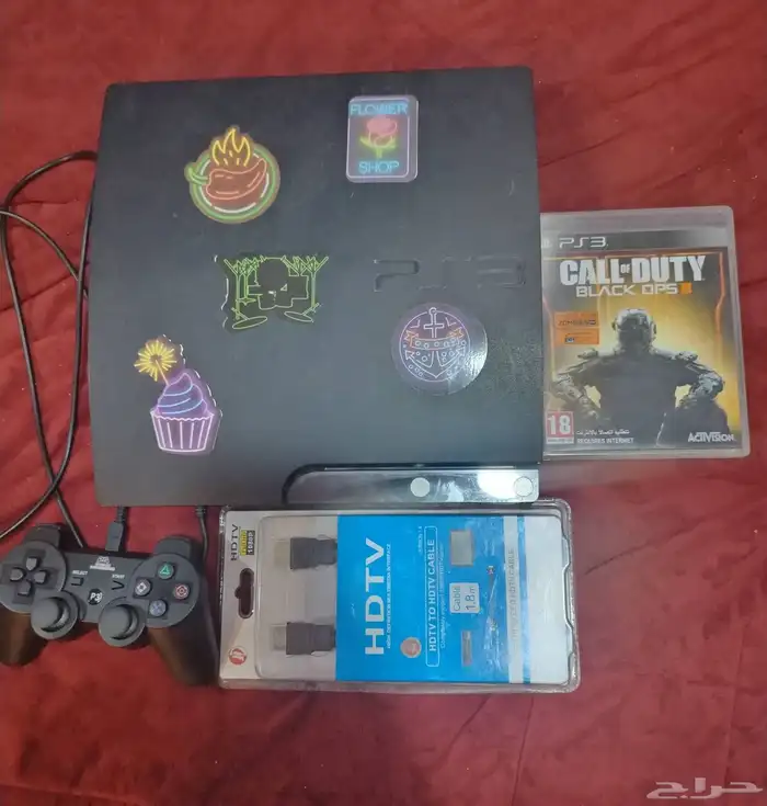 للبيع سوني 3 مع شريط لعبه 350 ريال سبب البيع قله اللعب 0