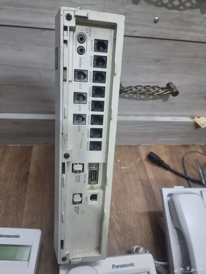 سنترال باناسونيك مع تليفونات 3