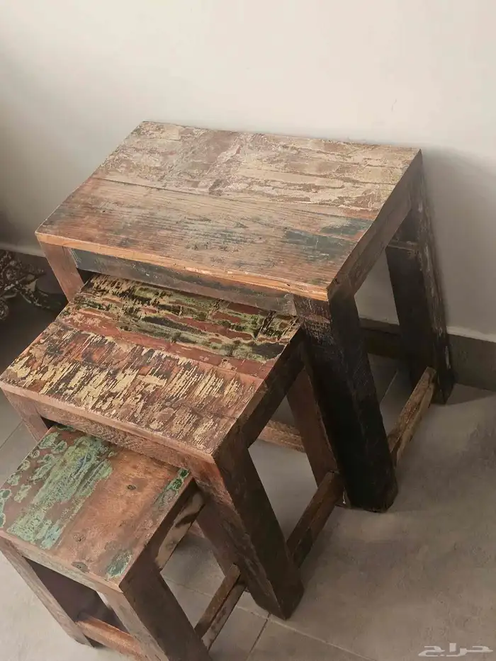 طقم طاولات خدمه 3