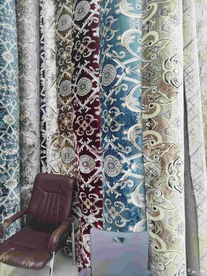 متاح موكيت ومشمع ونجيلة صناعي وتقسيط تابي وتمارا 13