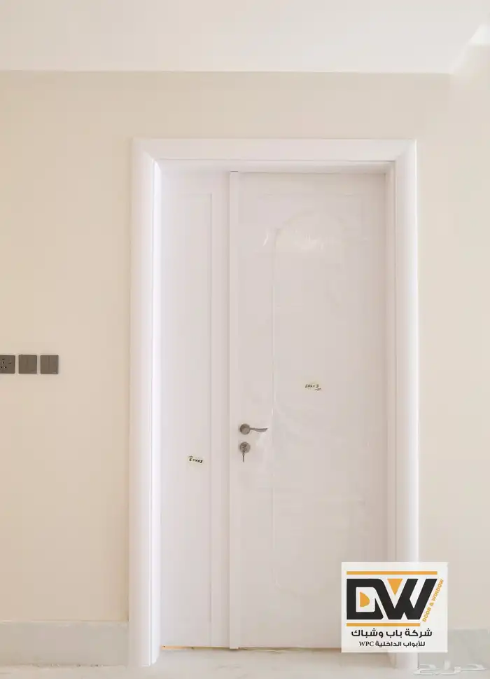 أبواب WPC الداخلية شركة باب وشباك للأبواب الداخلية 0