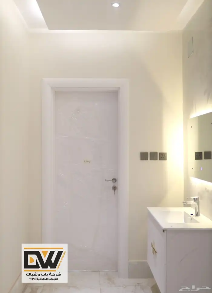 أبواب WPC الداخلية شركة باب وشباك للأبواب الداخلية 4