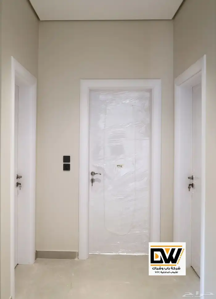 أبواب WPC الداخلية شركة باب وشباك للأبواب الداخلية 5