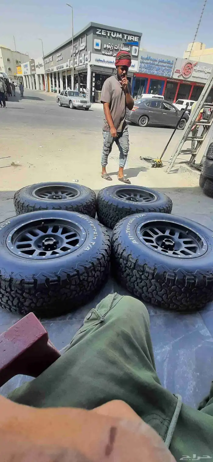 جنوط ميثود تركب على السيره وعلى الفورد 150 مع مع كفرات تاريخ 1