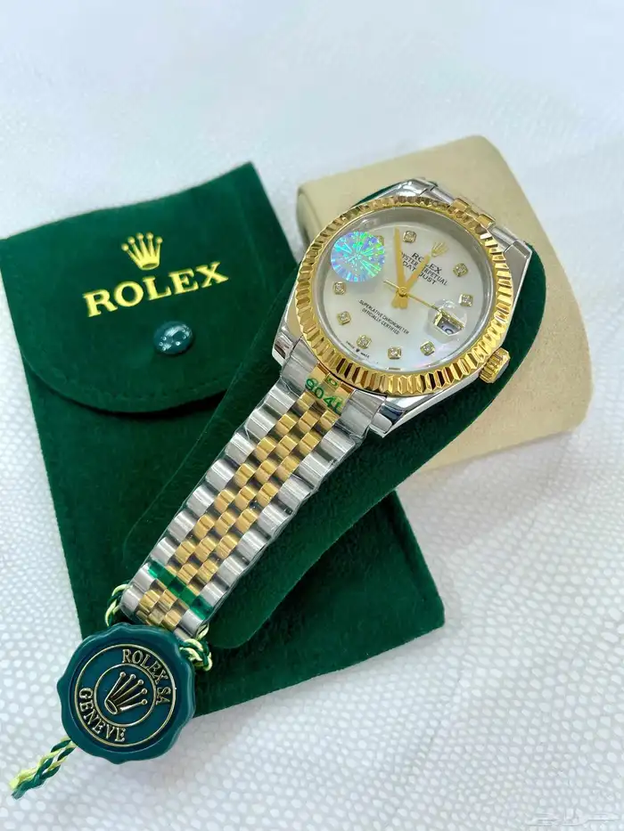 رولكس ديت جست رجالي 3 Rolex Date Just 10