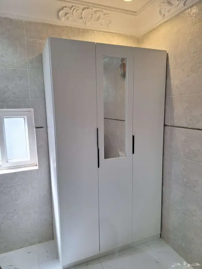 جاهز دولاب خشب درفتين و 3درف6درف او 8 1