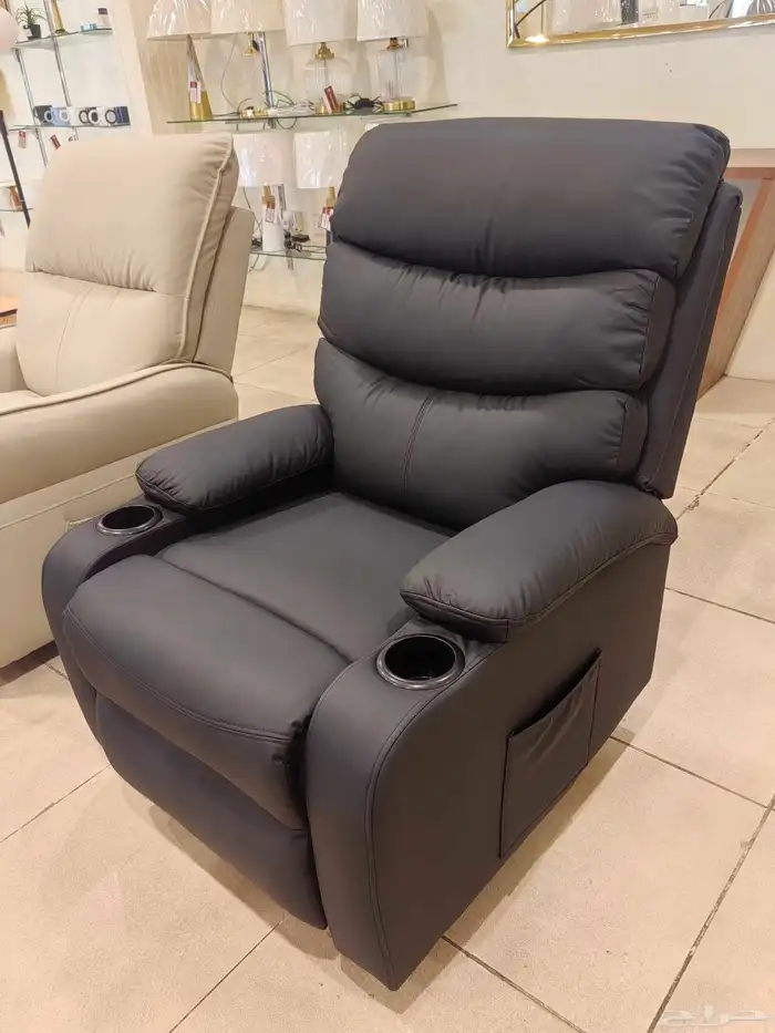 كراسي استرخاء جلد .. دوار وهزاز .. lazy chair 0